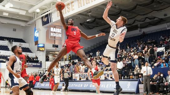 George Washington outlasts Duquesne in triple-OT thriller taken in Altoona, Pa.  (Duquesne)